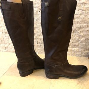 Sam Edelman Leather Penny Leather Riding Boots